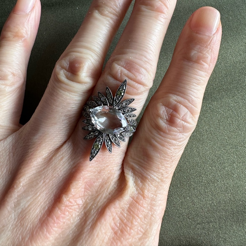 Alexis Bittar Fine 2-in-1 Starburst Ring